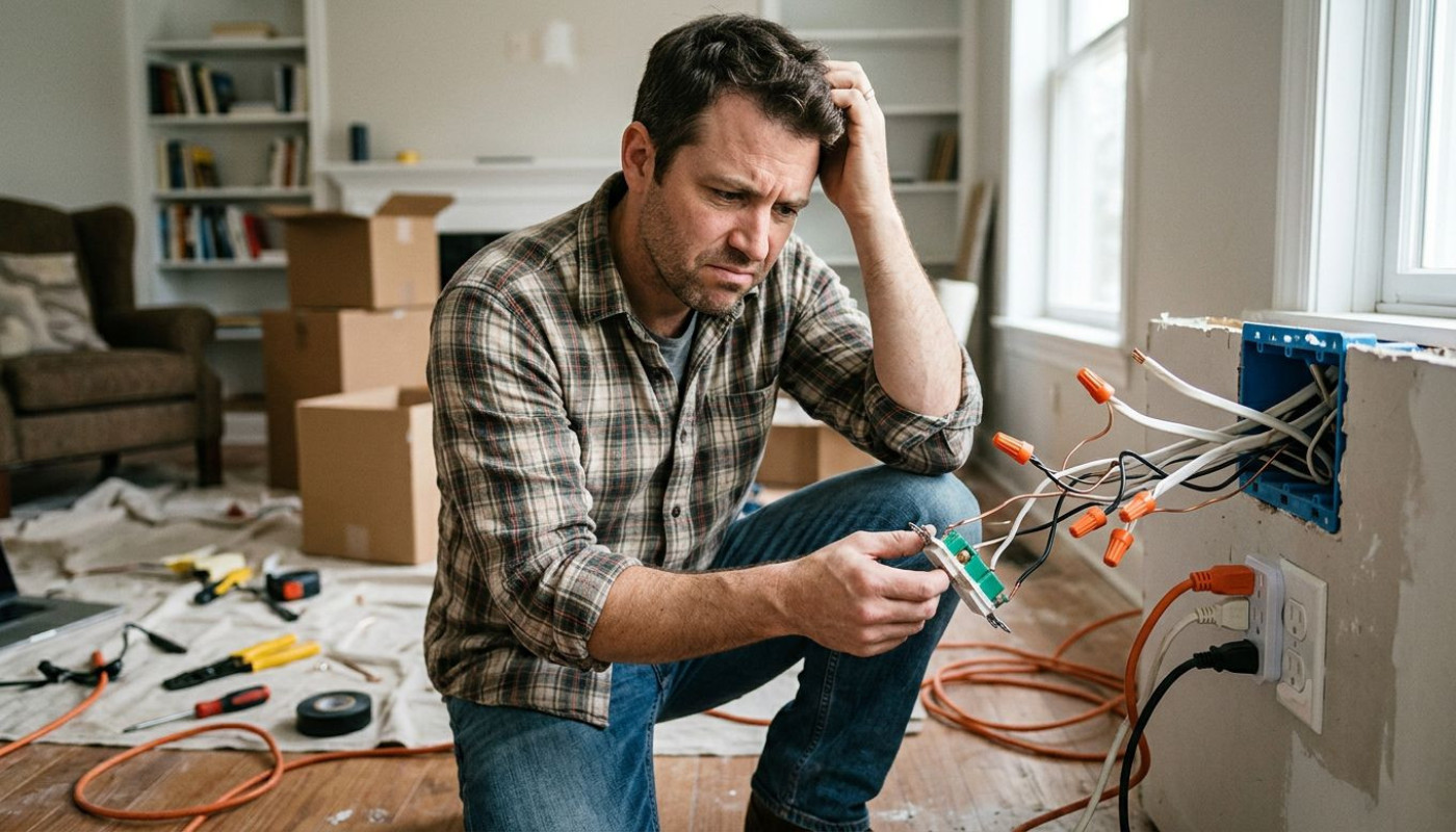 Sous tension : les erreurs courantes dans les installations électriques domestiques